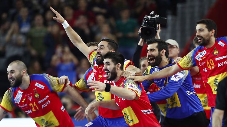 Titelgewinner: Die spanische Handball-Nationalmannschaft.