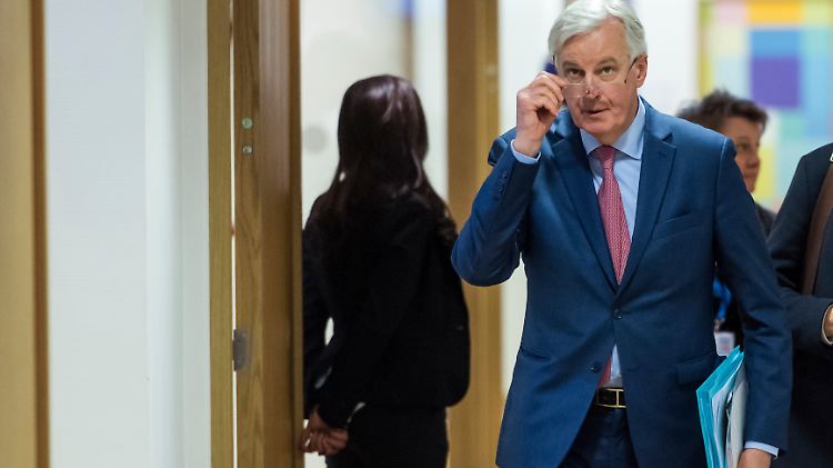 Der Mann, der für die EU mit den Briten über den Austritt verhandelt: Brexit-Beauftragter Michel Barnier.