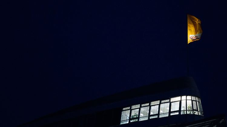 Hell erleuchtetes Konferenzzimmer in der CDU-Zentrale. Bis zum Wochenende wollen sich Union und SPD geeinigt haben.