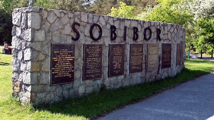 Gedenkstein in Sobibor: Hier wurden mehr als 250.000 Menschen ermordet.