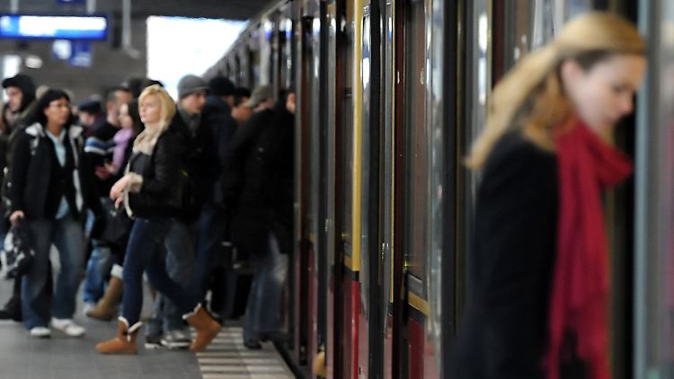 Auch die Berliner S-Bahn ist stark frequentiert.