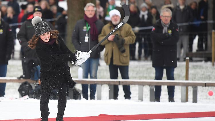 Ein Schuss, ein Treffer: Herzogin Kate.