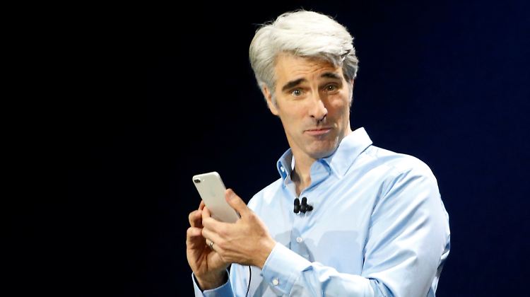 Apples Software-Chef Craig Federighi will iOS wieder stabiler, sicherer und schneller machen.