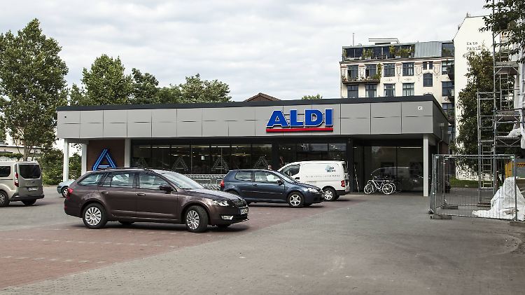 "Eigentlich Flächenverschwendung" - ein typischer Aldi-Markt in Berlin.