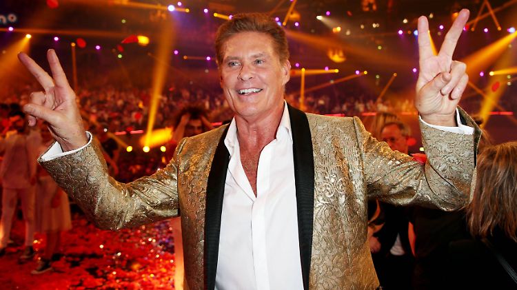 Den Triumph, die Mauer zum Einsturz gebracht zu haben, will er sich nicht anheften: David Hasselhoff.