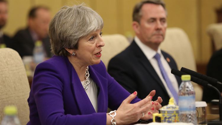 Theresa May stellt die Rechte der EU-Bürger nach dem Brexit in Frage.