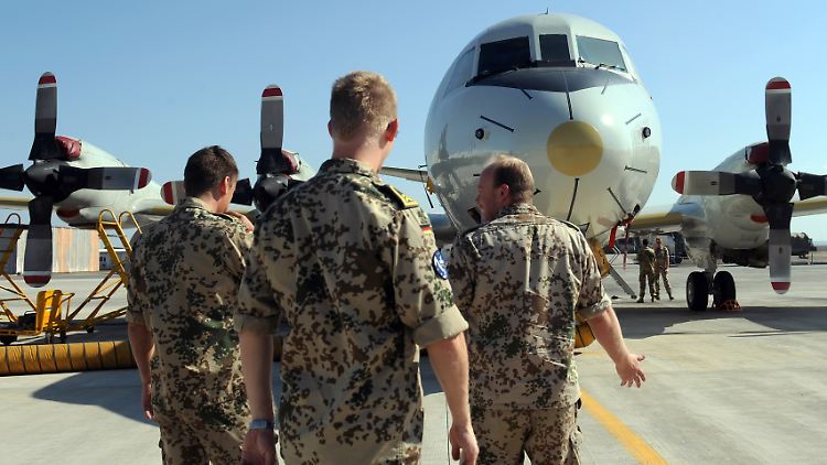 Zeit für den Heimflug: Bundeswehrsoldaten am Horn von Afrika.