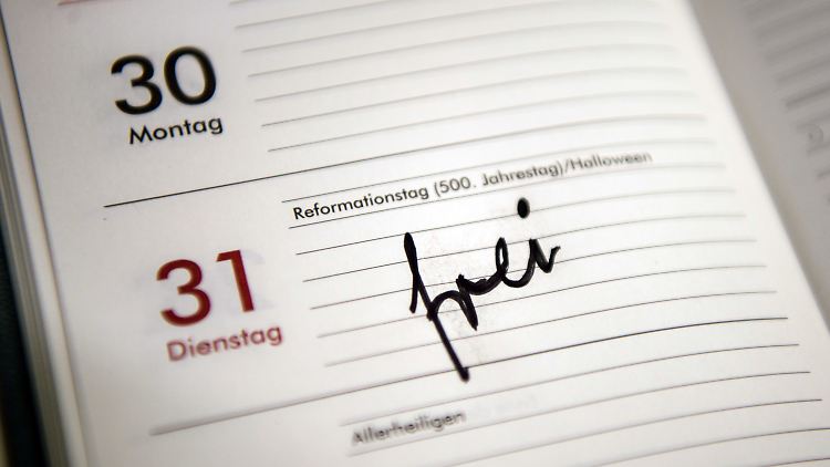 Bisher wird der Reformationstag nur in den ostdeutschen Ländern begangen.