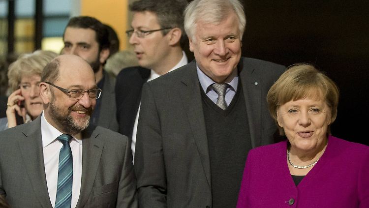 Sicher steht die neue Große Koalition noch lange nicht: "Die entscheidenden Tage liegen jetzt vor uns."