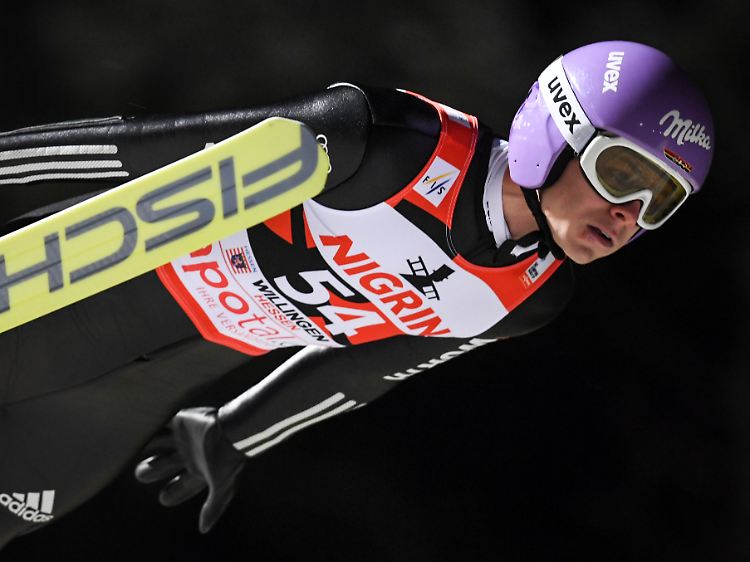 Abdreas Wellinger, der zweite Topspringer im deutschen Team.