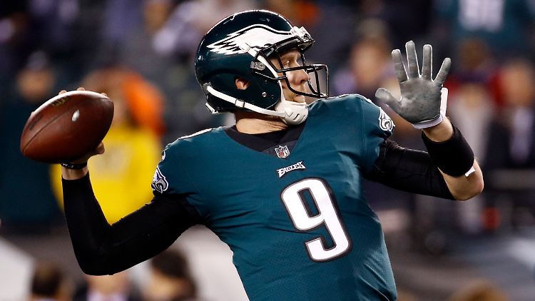 Bislang ewiger Zweiter: Nick Foles.