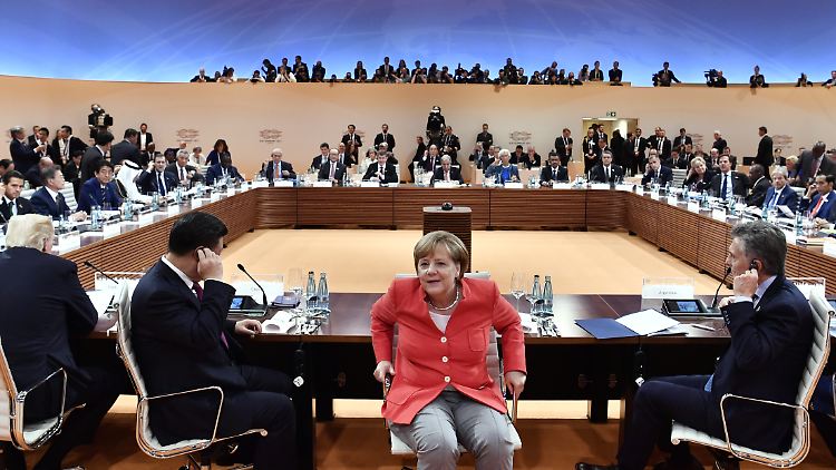 Ließ sich ihre Gastfreundschaft einiges kosten: Bundeskanzlerin Angela Merkel.