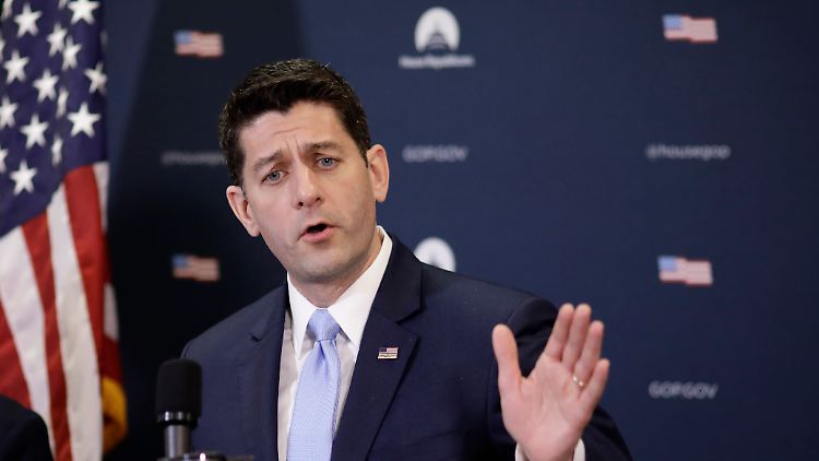 Paul Ryan verbucht die Steuererleichterung als Erfolg der republikanischen Regierung.