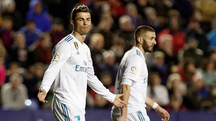 Frustrierter Weltfußballer:  Cristiano Ronaldo.