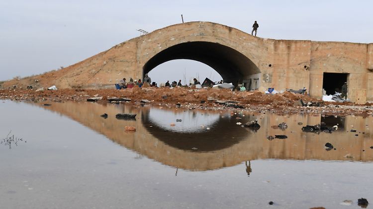 Assad-treue Kämpfer in Idlib. 