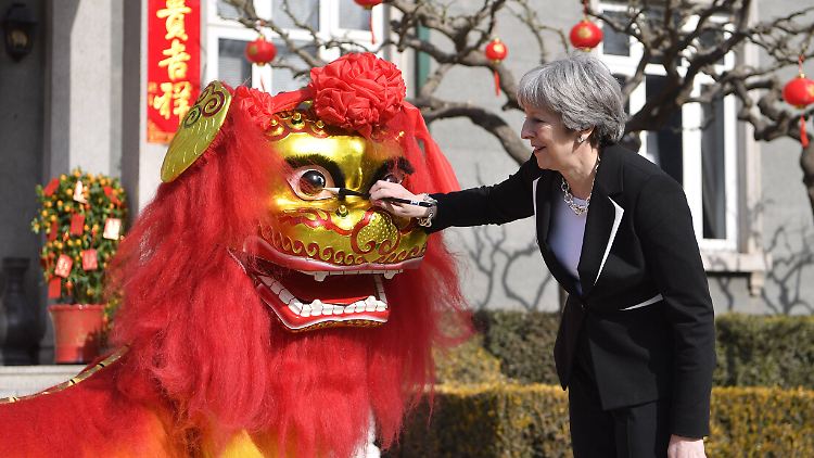 Unter anderem mit China möchte die britische Regierung gerne ein Freihandelsabkommen abschließen. Das wäre aber mit der EU-Zollunion nicht vereinbar.