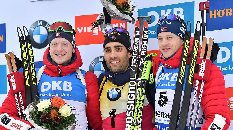 Johannes Thingnes Bö, Martin Fourcade und Tarjei Bö: Sie dominieren in dieser Saison das Geschehen bei den Herren.