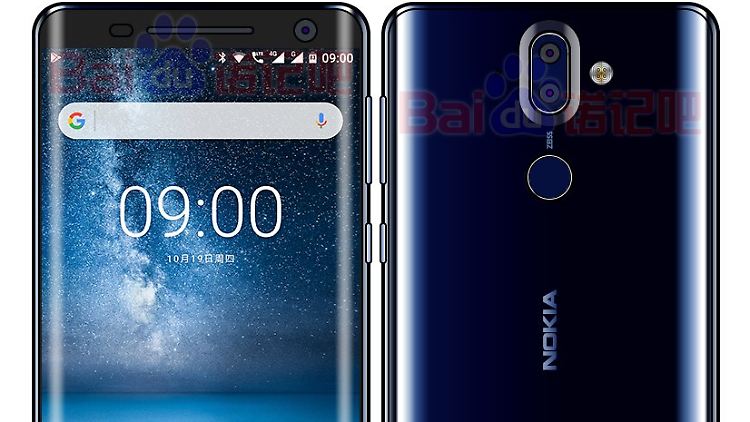 So soll das Nokia 8 "Sirocco" aussehen.