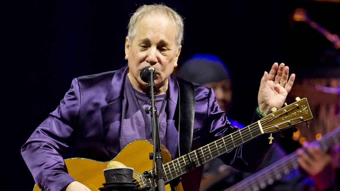 Paul Simon war Mitglied des Duos "Simon and Garfunkel".