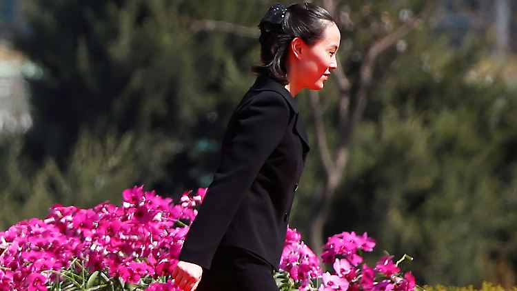 Kim Yo Jong ist die jüngere Schwester von Nordkoreas Machthaber Kim Jong Un -  und wird zu den Olympischen Winterspielen in Südkorea reisen.