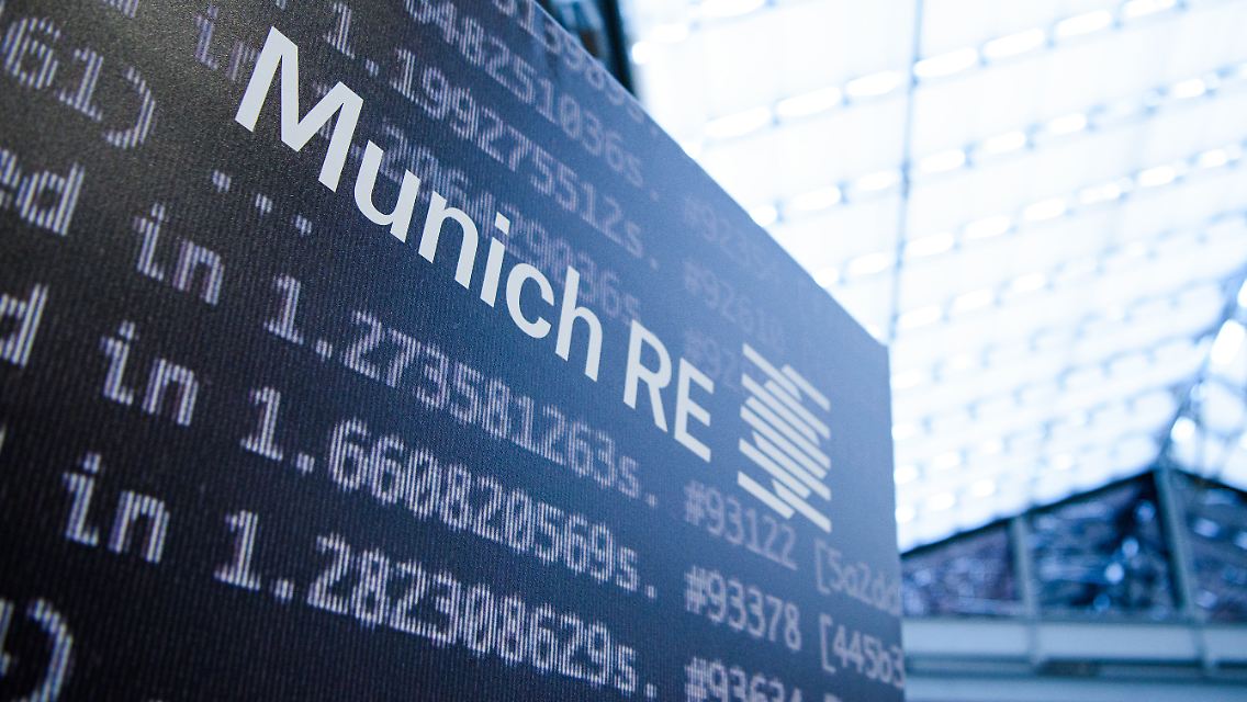 Munich Re ist nach Swiss Re der grüßte Rückversicherer der Welt.