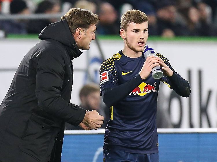 Großverdiener: Ralph Hasenhüttl und Timo Werner.