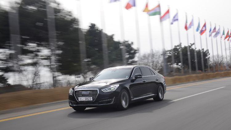 Der G90 ist das Flaggschiff von Genesis.