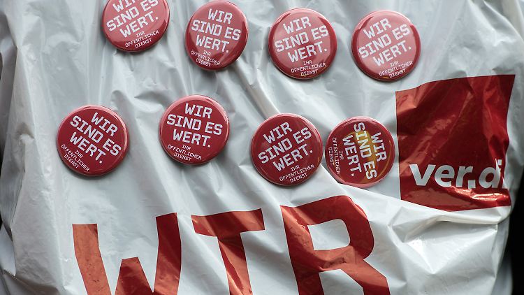 "Wir sind es wert" - mit diesem Slogan verlieh Verdi seinen Forderungen 2016 Nachdruck.