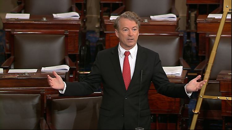 Vielen Republikanern ist das neue Gesetz zu teuer. Rand Paul will es so nicht durchwinken.