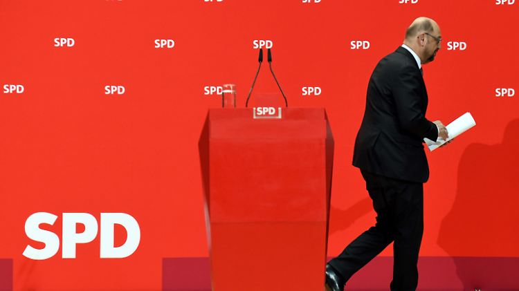 Wendet sich vom angestrebten Amt des Außenministers ab: Martin Schulz.