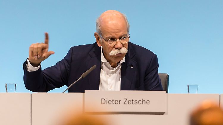 Die Obergrenze für sein Millionengehalt soll Daimler-Chef Zetsche mittlerweile erreicht haben.