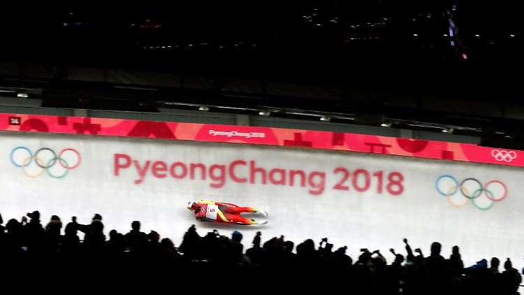 Einen Bahnrekord hat Felix Loch in Pyeongchang schon errodelt. Jetzt soll es auch noch Gold werden.