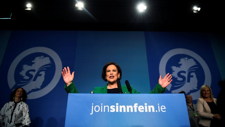 Mary Lou McDonald hatte keine Gegenkandidaten.