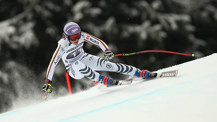 Olympiasiegerin Rebensburg ist Mitfavoritin auf Gold im Riesenslalom.