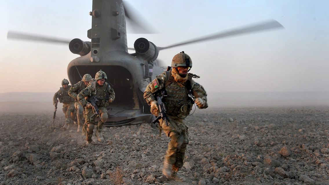 Briten in Afghanistan.