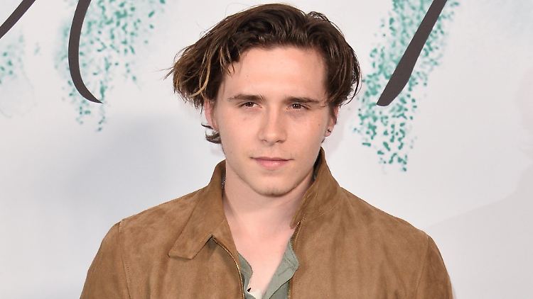 Der Sohn von David und Viktoria Beckham, Brooklyn Beckham.