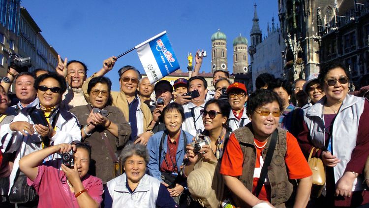 Sechseinhalb Millionen Chinesen reisen in den kommenden Tagen ins Ausland.