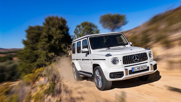 Mercedes reicht für die neue G-Klasse das Power-G, den AMG G63, nach.