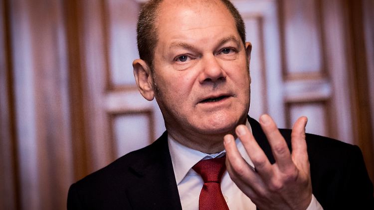 Scholz: "Unser ehrgeiziges Ziel ist, dass wir bei künftigen Bundestagswahlen stärkste Partei werden können."