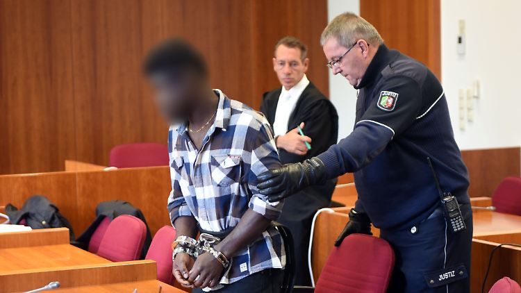 Der Ghanaer stritt die Tat im Prozess bis zuletzt ab.
