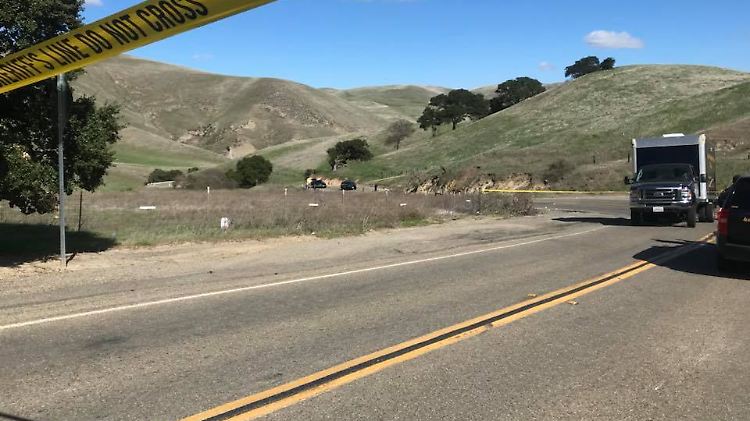 Die Tesla Road in Alameda County verläuft durch größtenteils unbewohntes Land.
