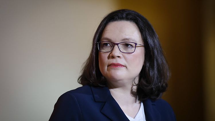 Dem Sozialministerium steht seit 2013 Andrea Nahles vor.