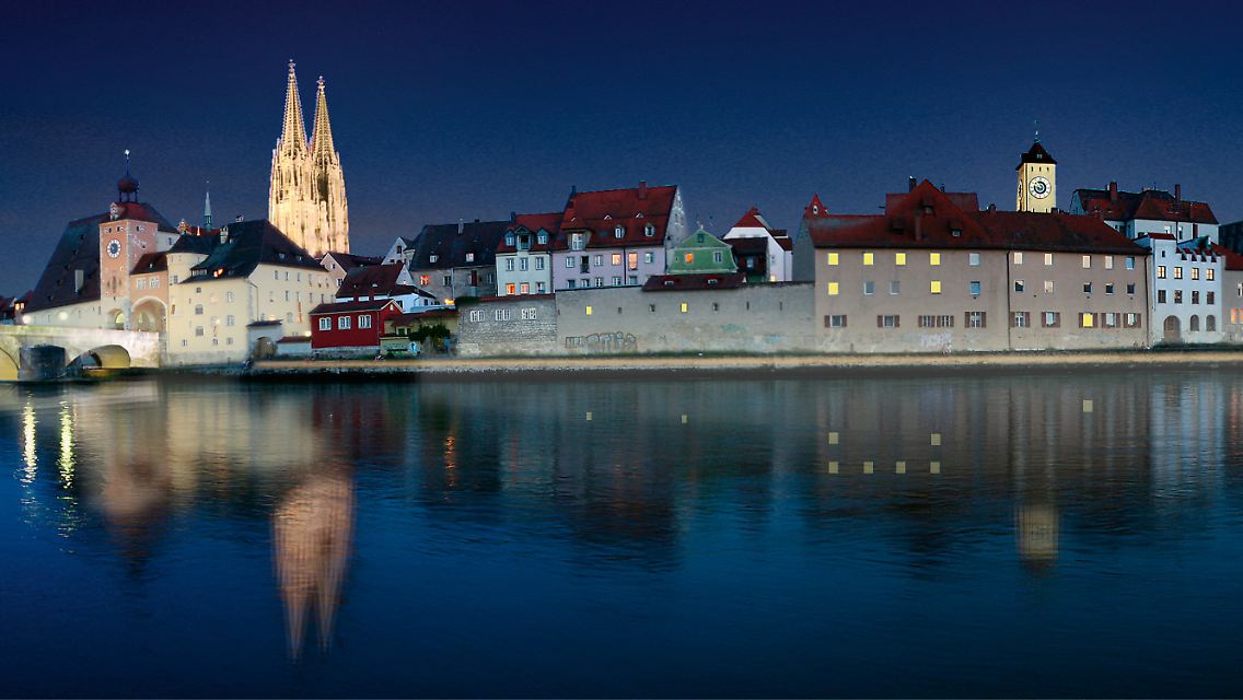 Berlin ist es nicht. Das ist Regensburg.