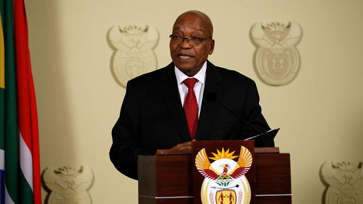 Südafrikas umstrittener Staatschef Jacob Zuma hat seinen sofortigen Rücktritt verkündet.