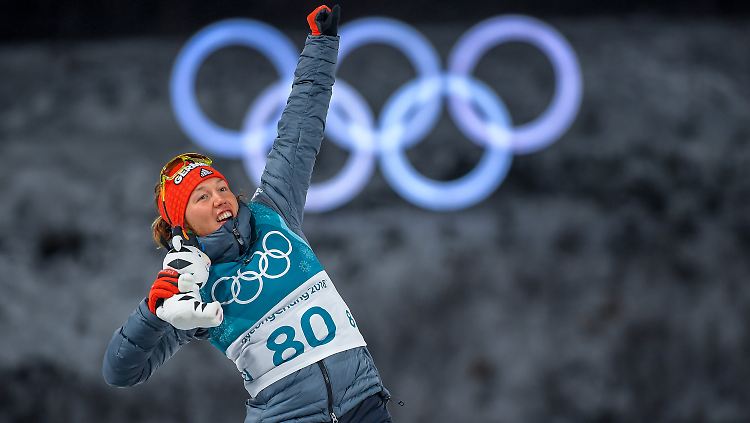 Drittes Rennen, dritte Medaille: Laura Dahlmeier ist die überragende Biathletin der Spiele.