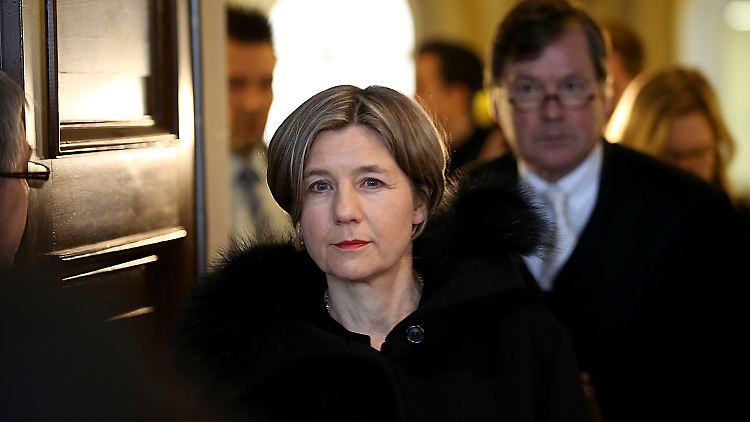 Maike Kohl-Richter erschien persönlich vor Gericht.