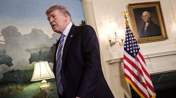 Trump rechtfertigt das Einreiseverbot mit Sicherheitsgründen.