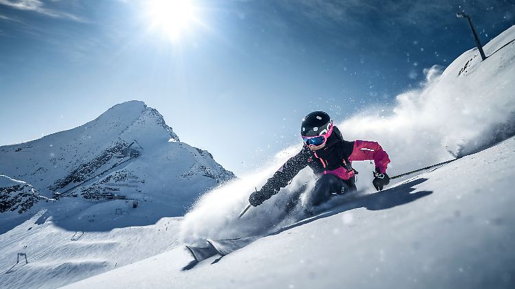 Das Kitzsteinhorn ist vor allem für Freerider ein Quell des Vergnügens.