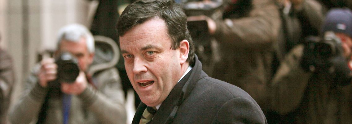 Schwerer Gang nach Brüssel: Brian Lenihan, Finanzminister der Iren weiß, was ihn daheim erwartet.
