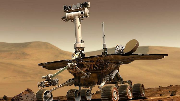 Der Mars-Rover "Opportunity" verblüfft mit seiner Ausdauer die Experten bei der Nasa.